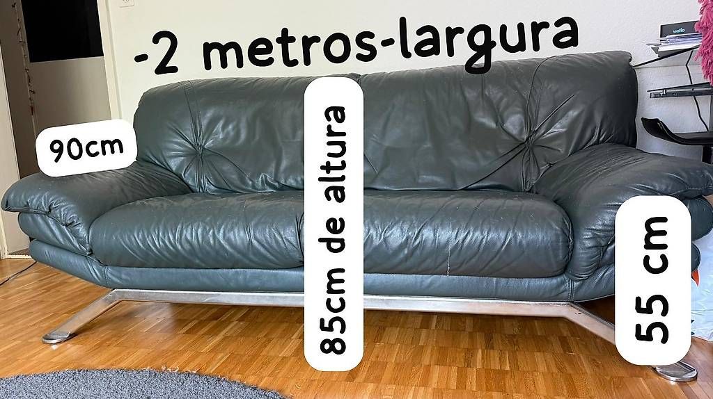 Divani: Echt Leder Sofa in gutem Zustand – Usato da Wolhusen venduto da mel_57jx