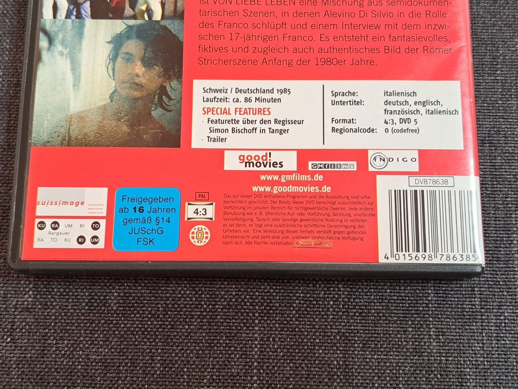Tutti i DVDs: DVD Er Moretto, Von Liebe leben, Schweizer Queer-Cinema – Nuovo (secondo la descrizione) da Unterseen venduto da Kanica 4