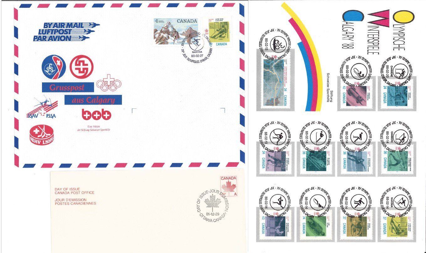 Tous les timbres: 3Briefe Kanada – D'occasion à Bellach par qsearch