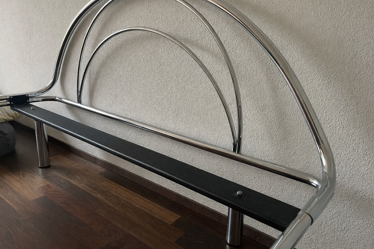 Letti: Doppelbett Chrombett 160 × 200 cm – Usato da Grenchen venduto da YoshiSan74 1