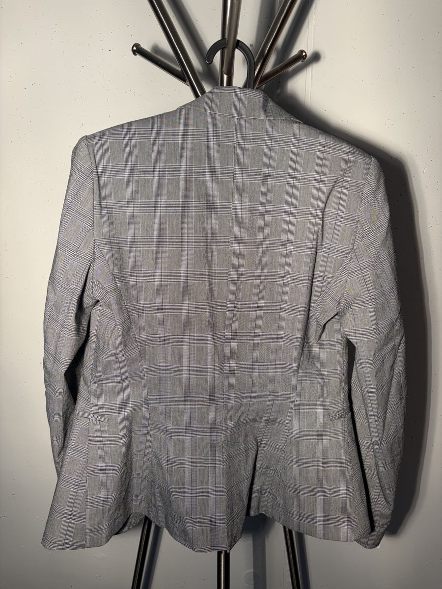 Zara Jacken: Blazer Zara Basic kariert grau Grösse 34 – Gebraucht aus Büsserach von SalebyGianni 2
