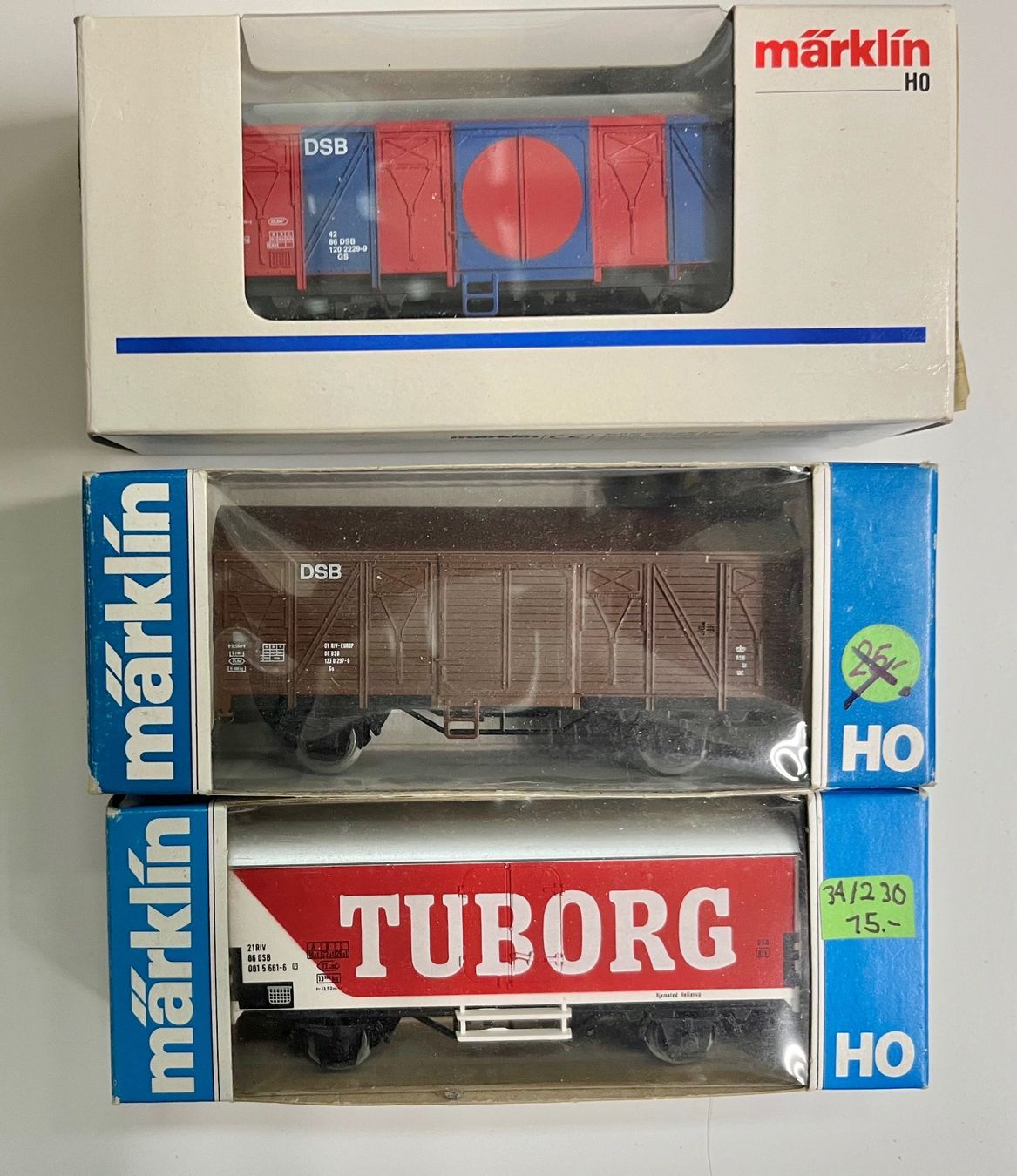 Märklin Modellini di ferrovie: Märklin DSB – Nuovo (secondo la descrizione) da Bleiken venduto da hbw45