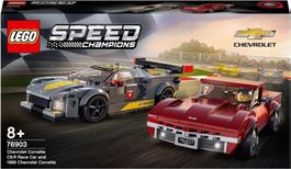 LEGO 76903: Chevrolet Corvette C8.R & 1969