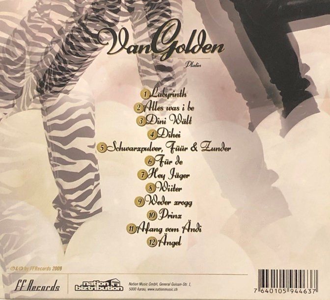 CD: Van Golden – Platin – Usato da Grüningen venduto da azulgris 1