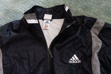 Vintage Adidas Original Jacke Schwarz Gr. XL