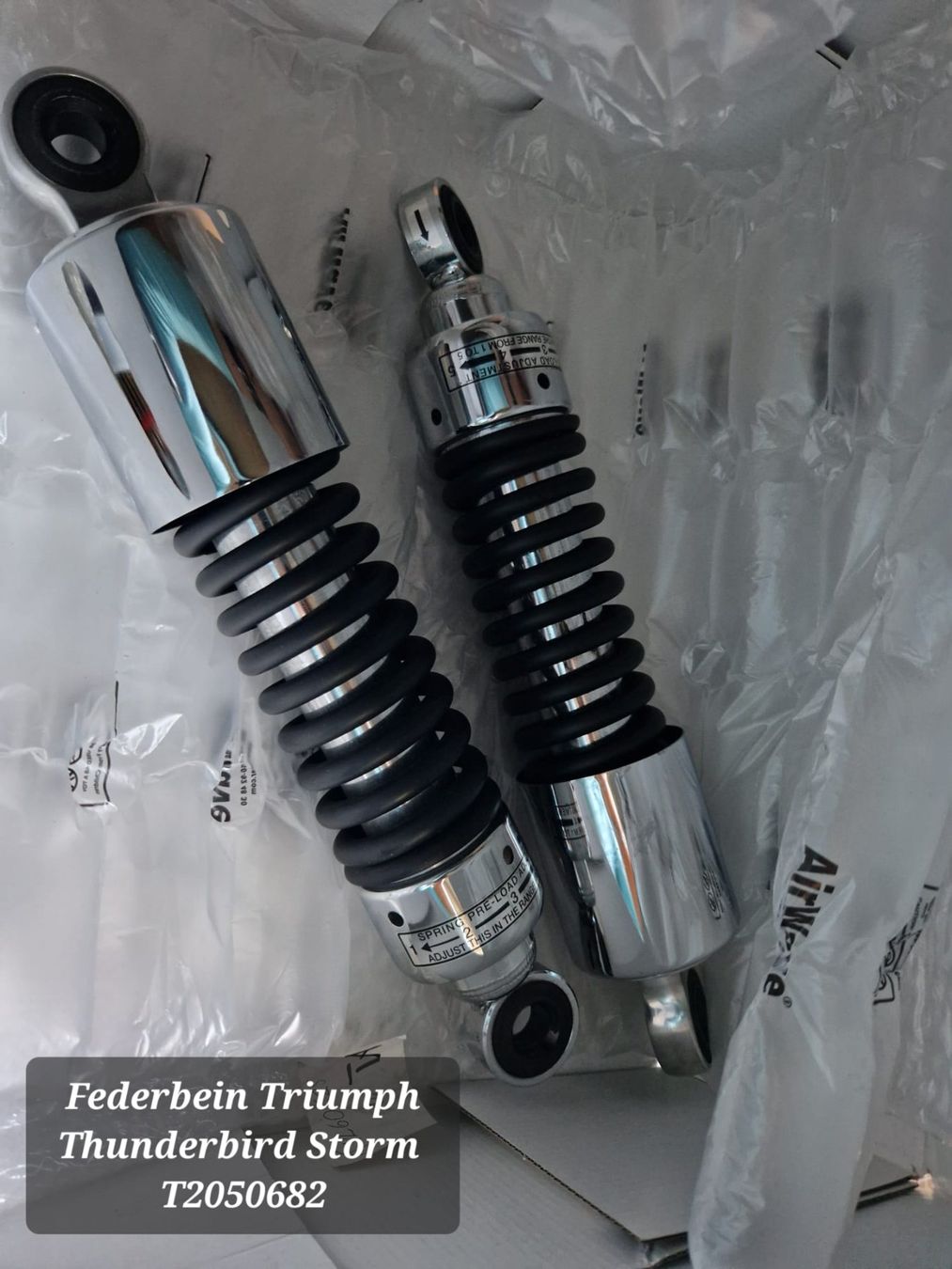 Il mondo degli animali: Triumph Federbein Storm T2050682 – Usato da Kerns venduto da .Biker.