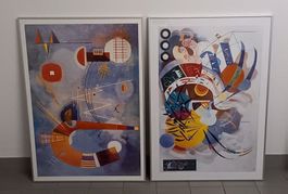 ALLERLEI AN *KANDINSKY & CO. - BILDERN* GERAHMT/MAX. 130X94