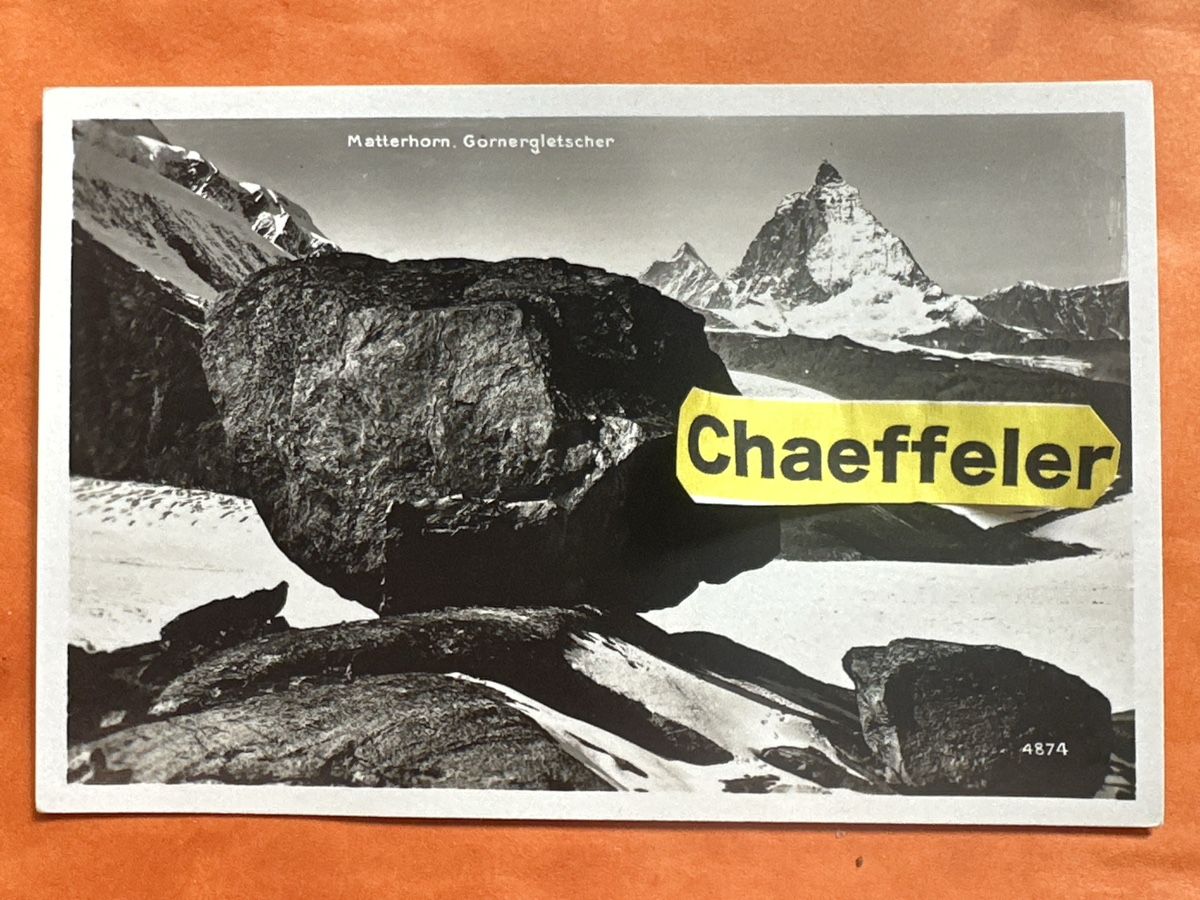 Cartoline postali: Originale Vintage Postkarte Matterhorn/Gornergletscher! – Usato da Zürich venduto da Chaeffeler