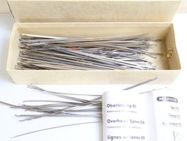 Märklin viel Oberleitung Fahrdraht Antik für Masten 407M