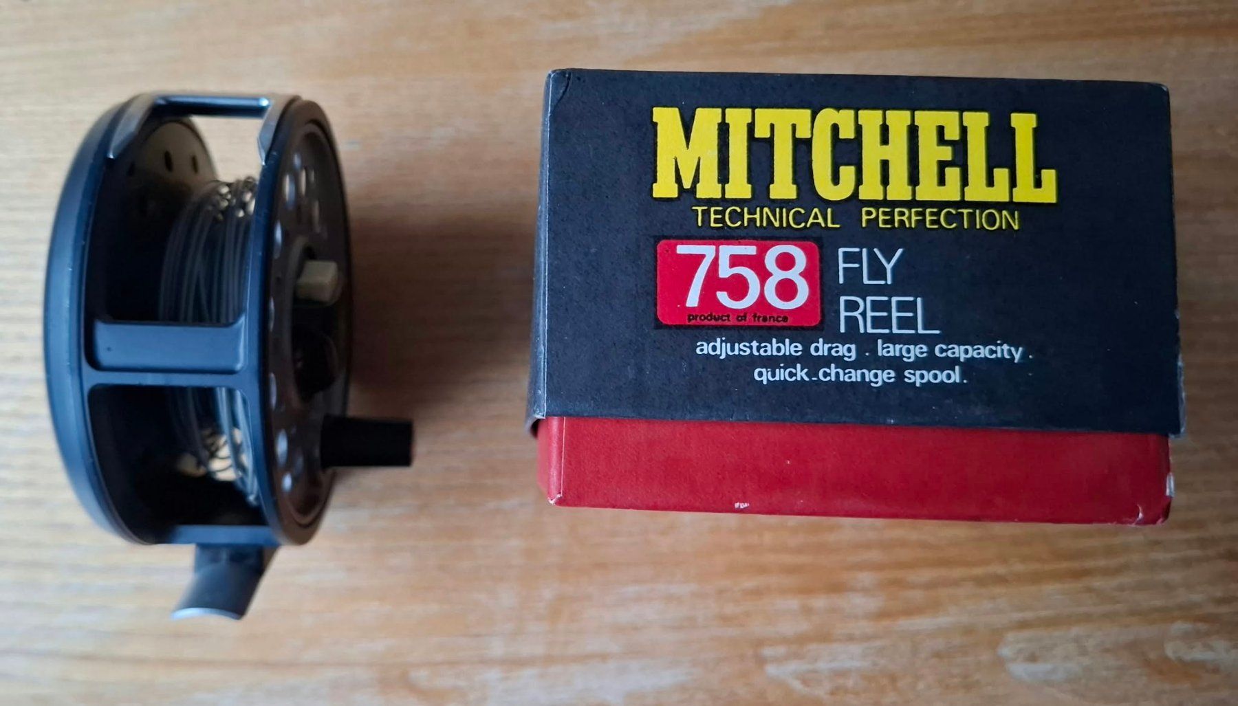 Rollen & Spulen: Fliegenrolle Mitchell 758 – Gebraucht aus Thun von Fishon 3