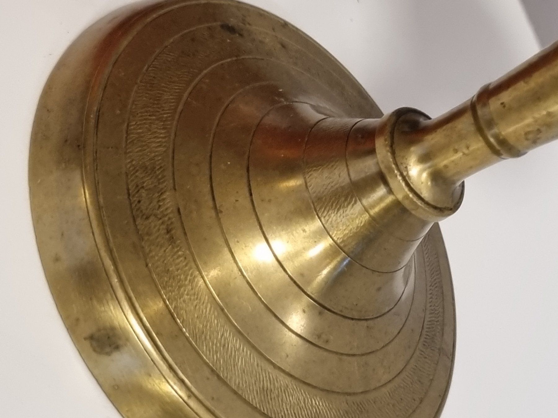 Portacandele: Vintage Messing Kerzenständer 18 cm – Usato da Scharnachtal venduto da devin03 3