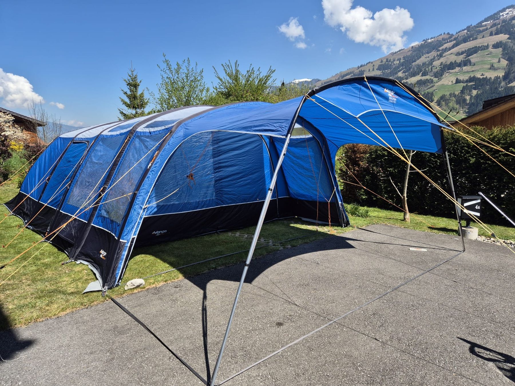 Vango Zelte: Vango Edoras 600xl inkl. Sun canopy und Teppich – Gebraucht aus Frutigen von cmas11 1