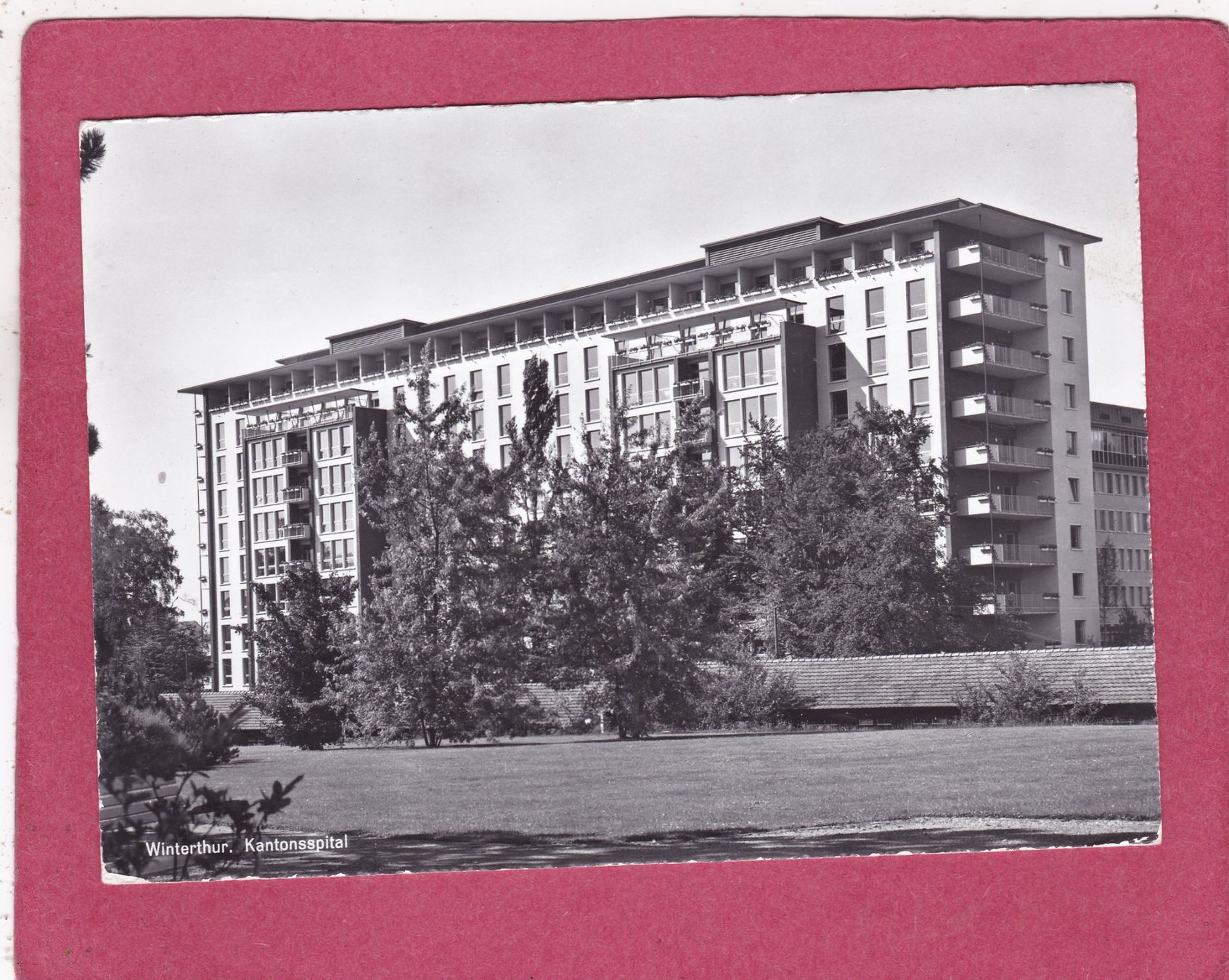 Cartoline postali: Winterthur Kantonsspital 1959 – Usato da Herisau venduto da Lisegrat2008