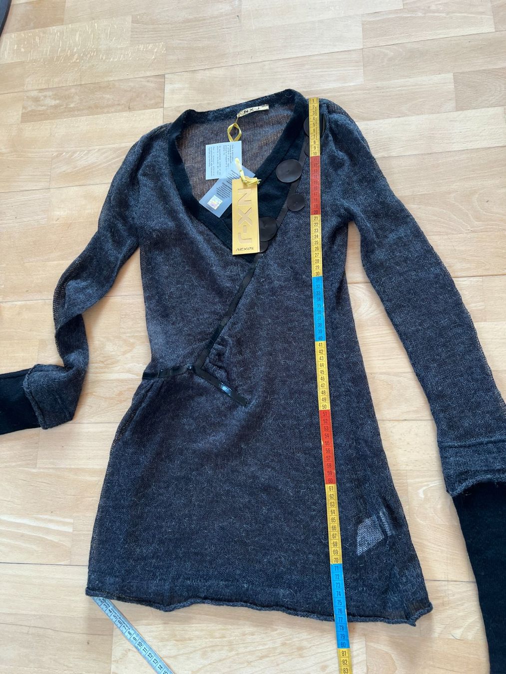 Maglioni & Felpe: NEXOS Damen Pullover, transparent in Gr. S, Schwarz, NEU – Nuovo e nell'imballaggio originale da Worb venduto da farben20zauber 6