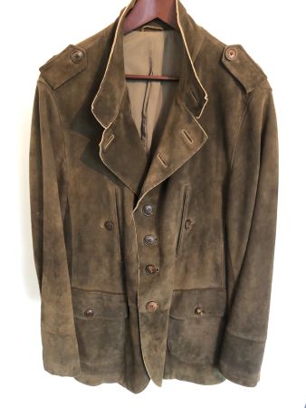 Sportliche Herren Wildlederjacke Marke Meindl Grösse 52
