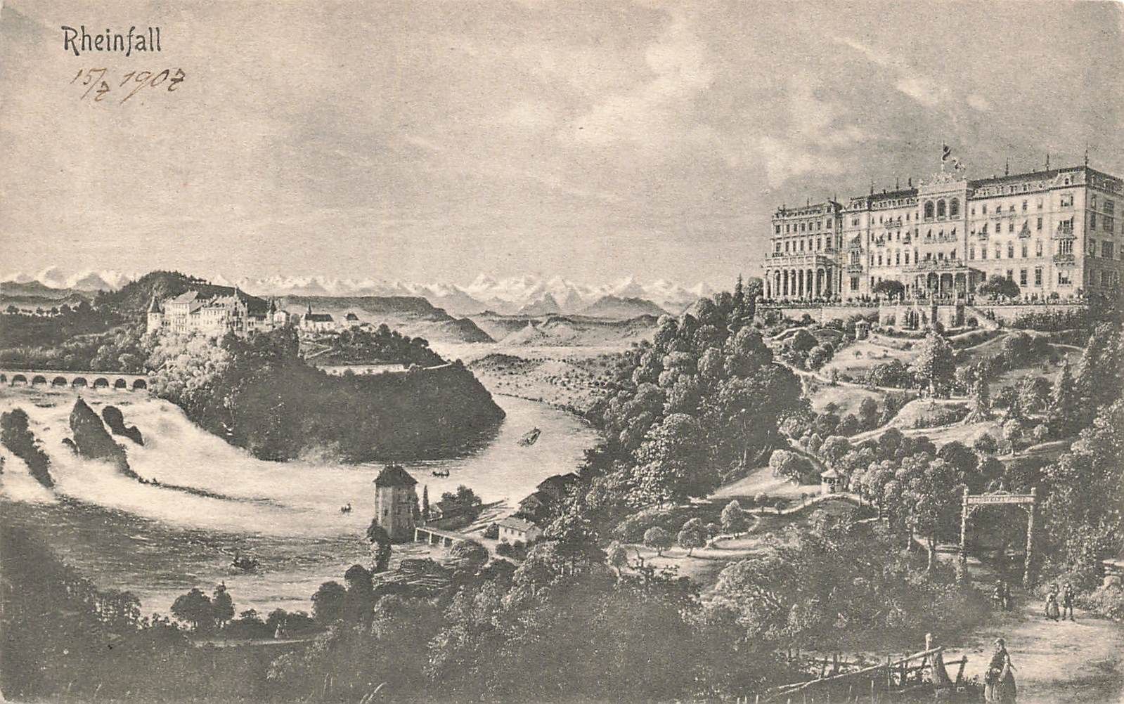 Cartes postales: Rheinfall Schaffhausen – D'occasion à Biasca par Blenio71