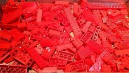 Lego 200 Roten Teile Pièces Rouges -B62