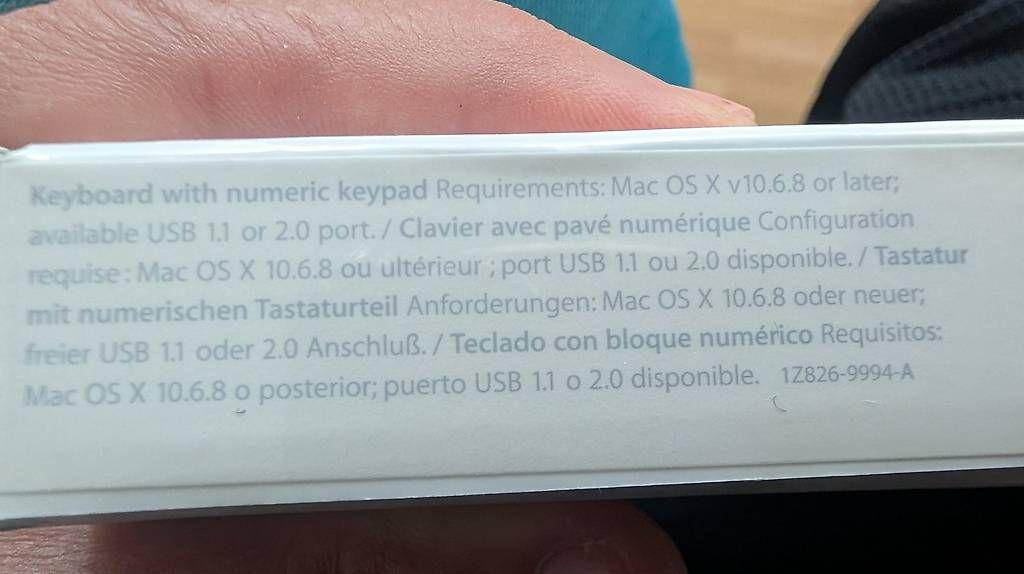 Tastaturen: Apple Keyboard OVP originalverpackt und ungebraucht  – Gebraucht aus St. Gallen von sinolog 3