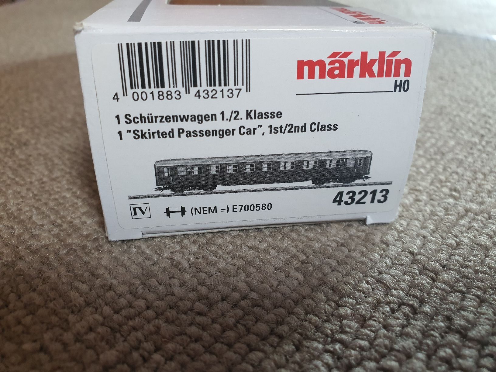 Märklin Modellini di ferrovie: Voiture ÖBB Märklin – Usato da Lavey-Village venduto da Lofoten93 1