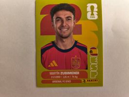 W Cup 2026 Espagne N°9 Zubimendi