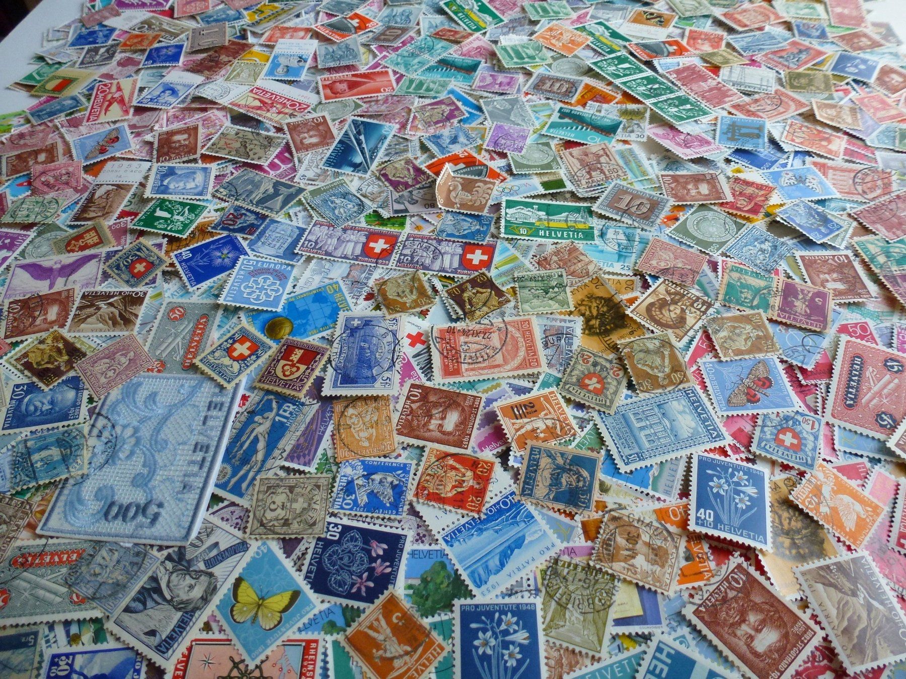 Tutti i francobolli: ++X-Tausend Briefmarken Schweiz ab Strubel – Usato da Walkringen venduto da Casablanca777 6