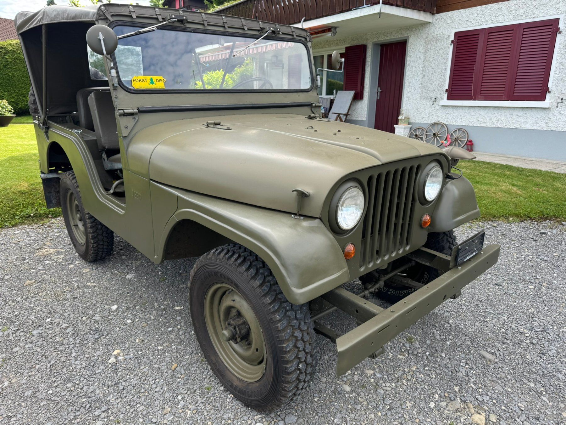Kaiser Autos: Jeep CJ5 Kaiser 12V orig. CH-Armee – Gebraucht aus Gross von autonauer 8