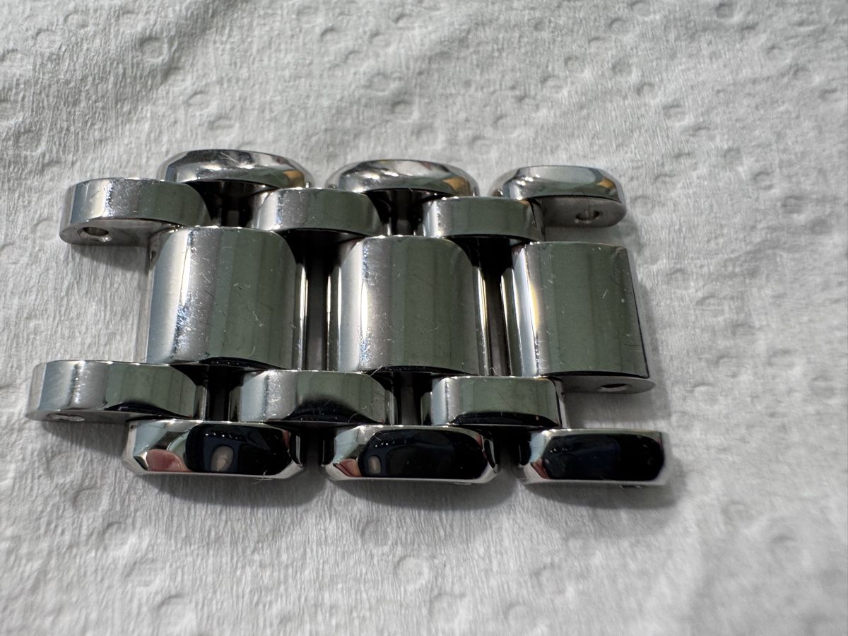 Altri accessori per orologi: 3 extra links for Longines watch bracelet – Usato da Zürich venduto da 613_g8jy