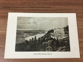 Antike Ansichtskarte Grand Hôtel Kurhaus Magglingen