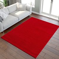 Teppich Uni 9504-Red, 160 x 230 cm