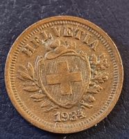 1 RAPPEN JAHR 1934 - SCHWEIZ