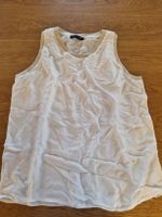 Top en soie et satin T.M