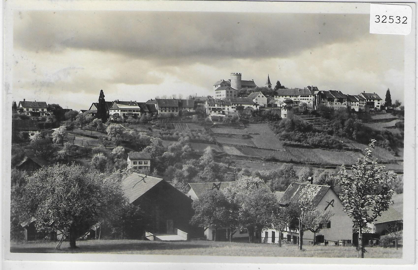Cartoline postali: Regensberg ZH - Generalansicht – Usato da Ettingen venduto da Kartenplanet