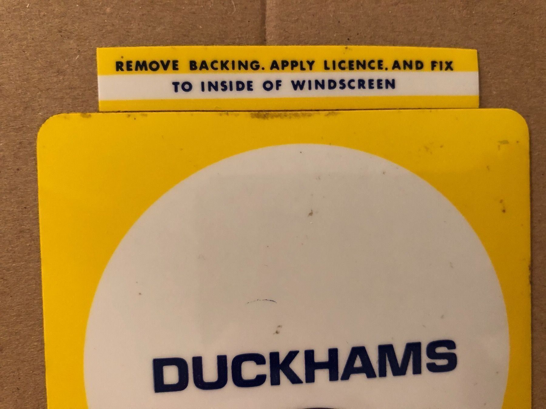 Autocollants: Duckhams Abziehbild / Sticker – D'occasion à Winterthur par cheerio97 2