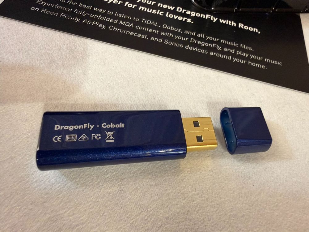 AudioQuest Dragonfly Cobalt DAC/AMP , neuwertig in OVP (Neu (gemäss ...