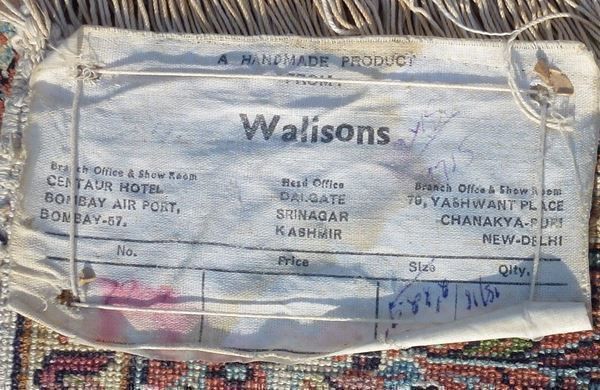 Tappeti: Indien ++ Echter Seiden-Teppich Kashmir – Usato da Walkringen venduto da Casablanca777 6