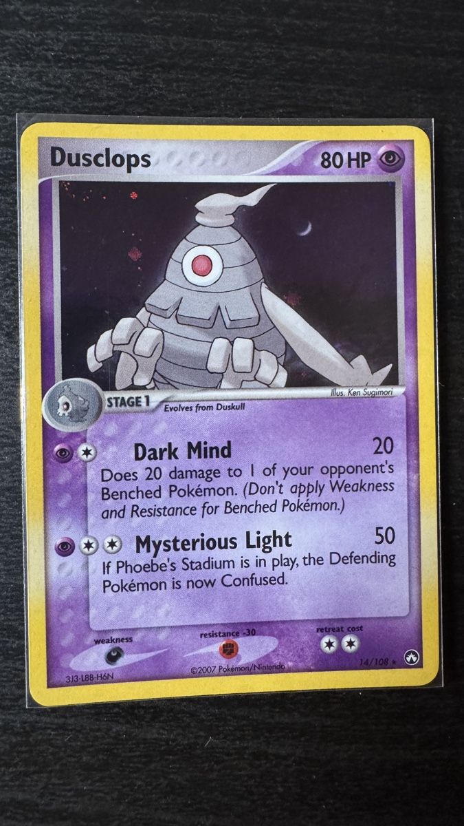 Pokémon Carte collezionabili: Dusclops Holo ex power keepers 14/108 – Usato da Belprahon venduto da Rob_ain