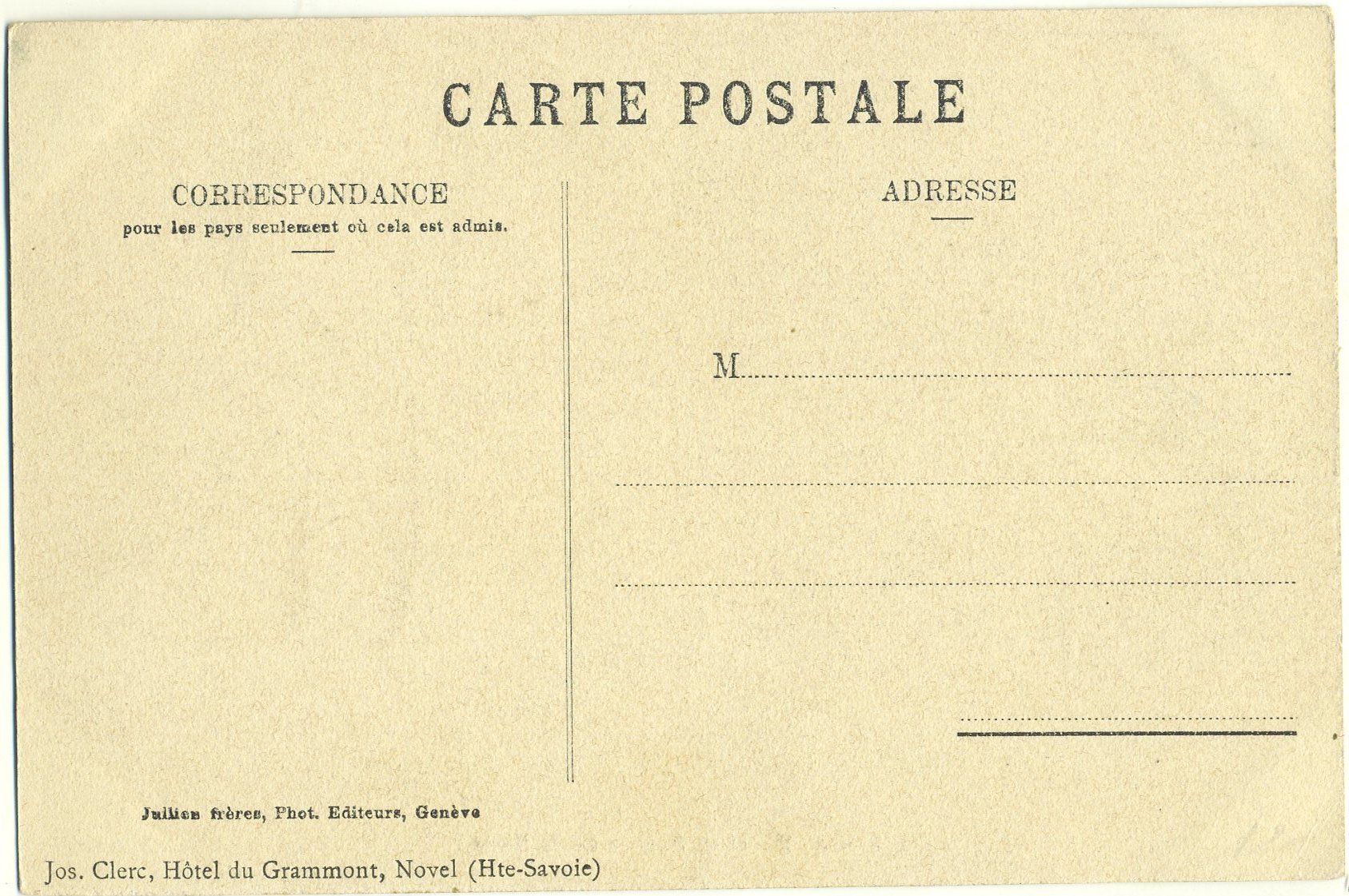 Cartoline postali: St-Gingolph - Lac Léman. 1905 – Usato da Versoix venduto da HELVETICA_1 2