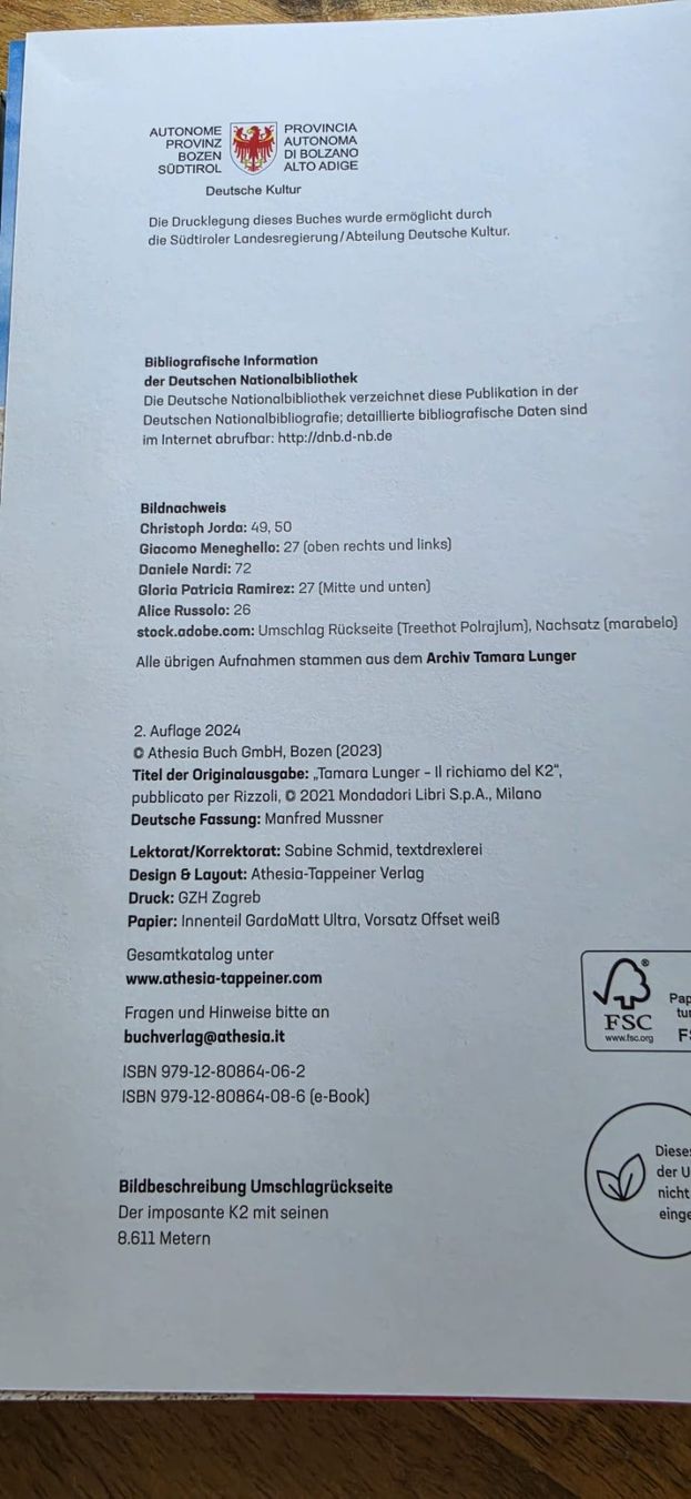 Libri: Der Ruf des K2 – Usato da Hittnau venduto da fischsa1 1