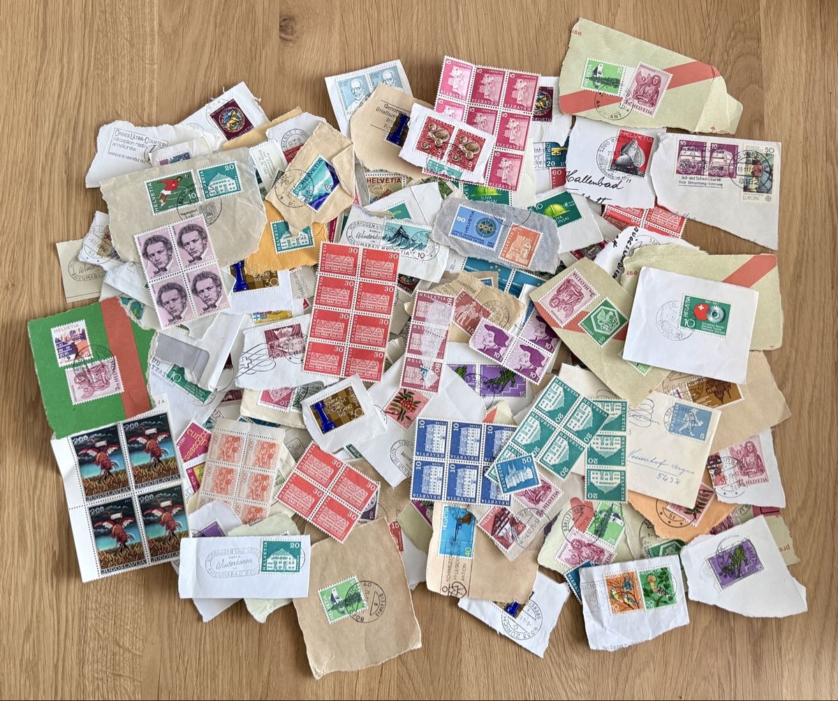 Tous les timbres: Briefmarken  – D'occasion à Fischbach-Göslikon par Chipperfield01