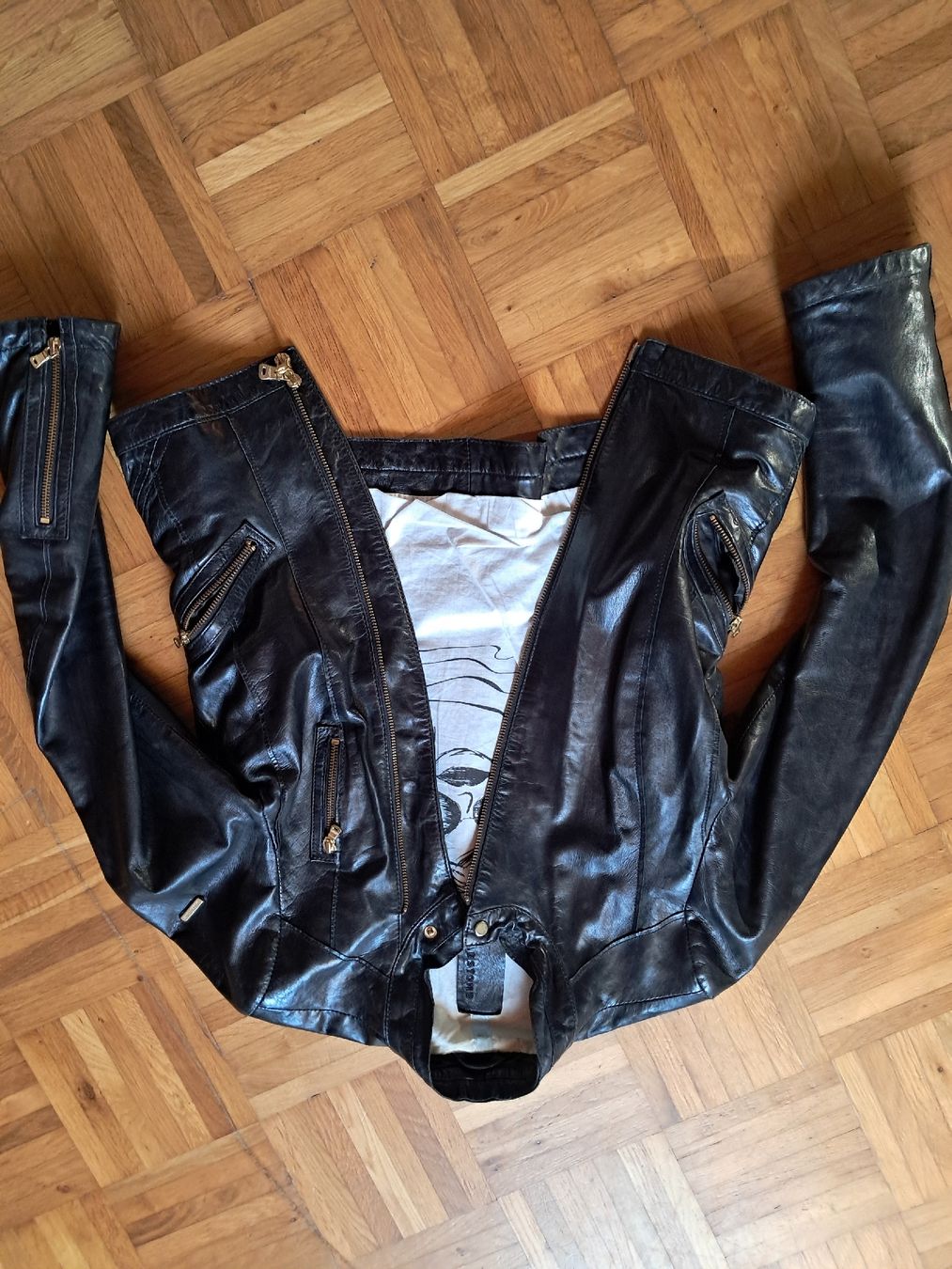 Giacche: Milstone Lederjacke S-36 schwarz – Usato da Kefikon TG venduto da theratpack20 3