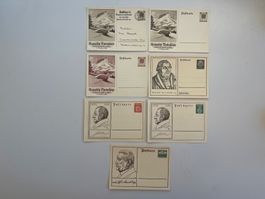 Ganzsachen Deutsches Reich - Karten
