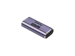 USB-C f. to USB-C f. Adapter, 40 Gbps, 240 W, 48 V, 5A
