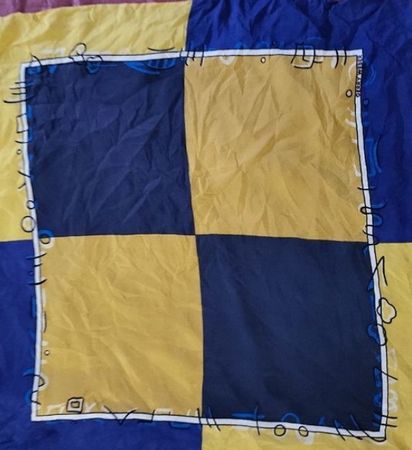 Seiden Halstuch Foulard vom Weber wie neu