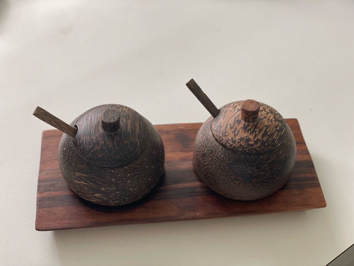 Tutte le decorazioni: Gewürzbehälter aus Holz – Usato da Jona venduto da Amanda_D