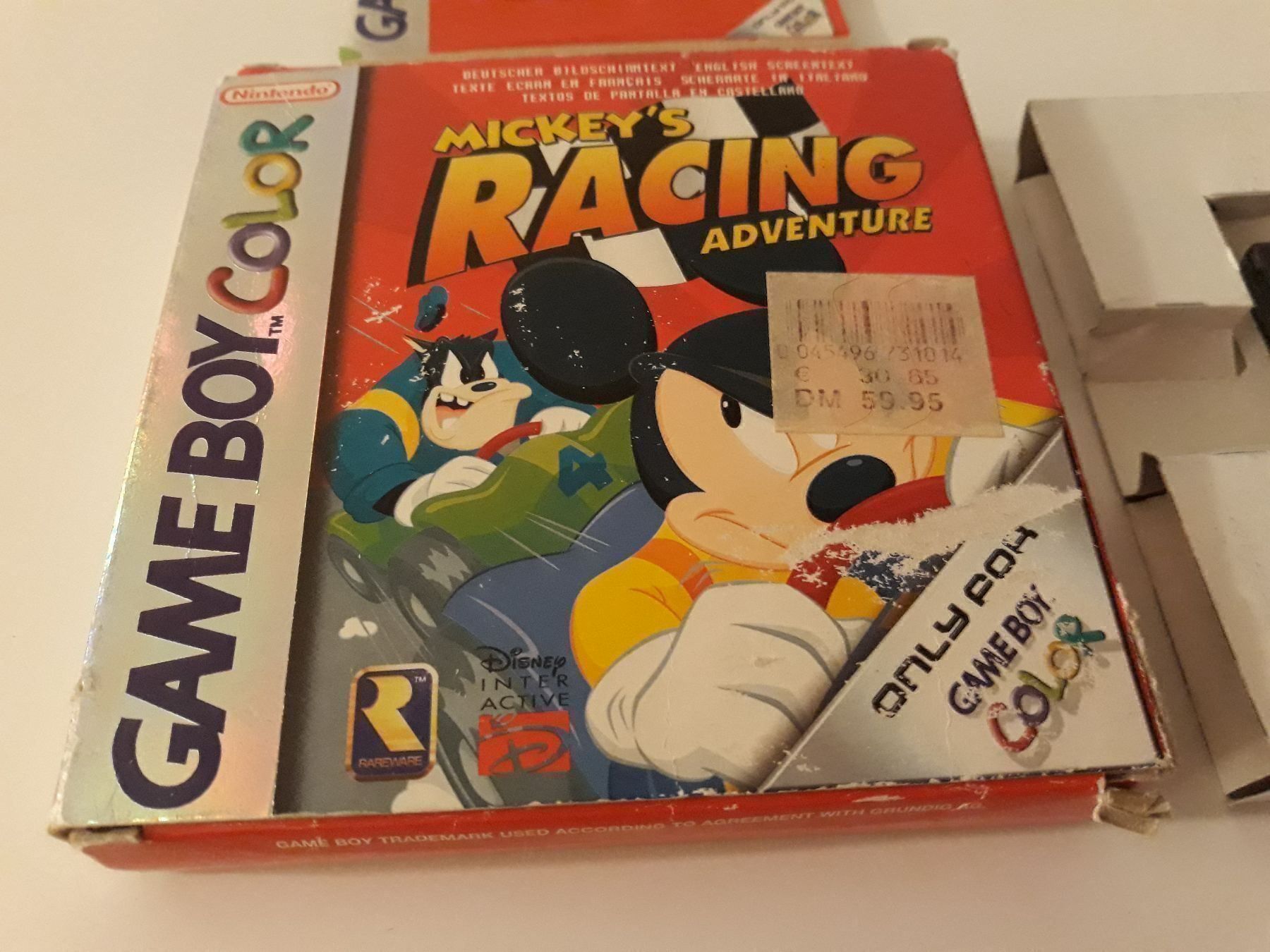 Spiele: Mickeys Racing Adventure Game Boy Color – Gebraucht aus Aarau von Kaesekuchen2000 1