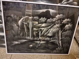 Bilder handgemalt aus Skrilanka