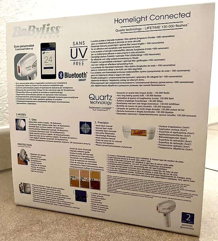 BaByliss Epilatori: BaByliss IPL-Haarentferner – Nuovo e nell'imballaggio originale da Pfyn venduto da amor-birotarum 2