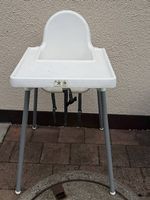 Ikea Hochstuhl mit Tisch und Gurten