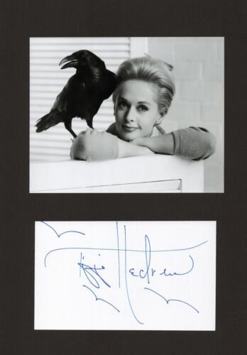 Autografi: Tippi Hedren / Passepartout  / Autogramm!! – Usato da Egg b. Zürich venduto da Dbunny 1