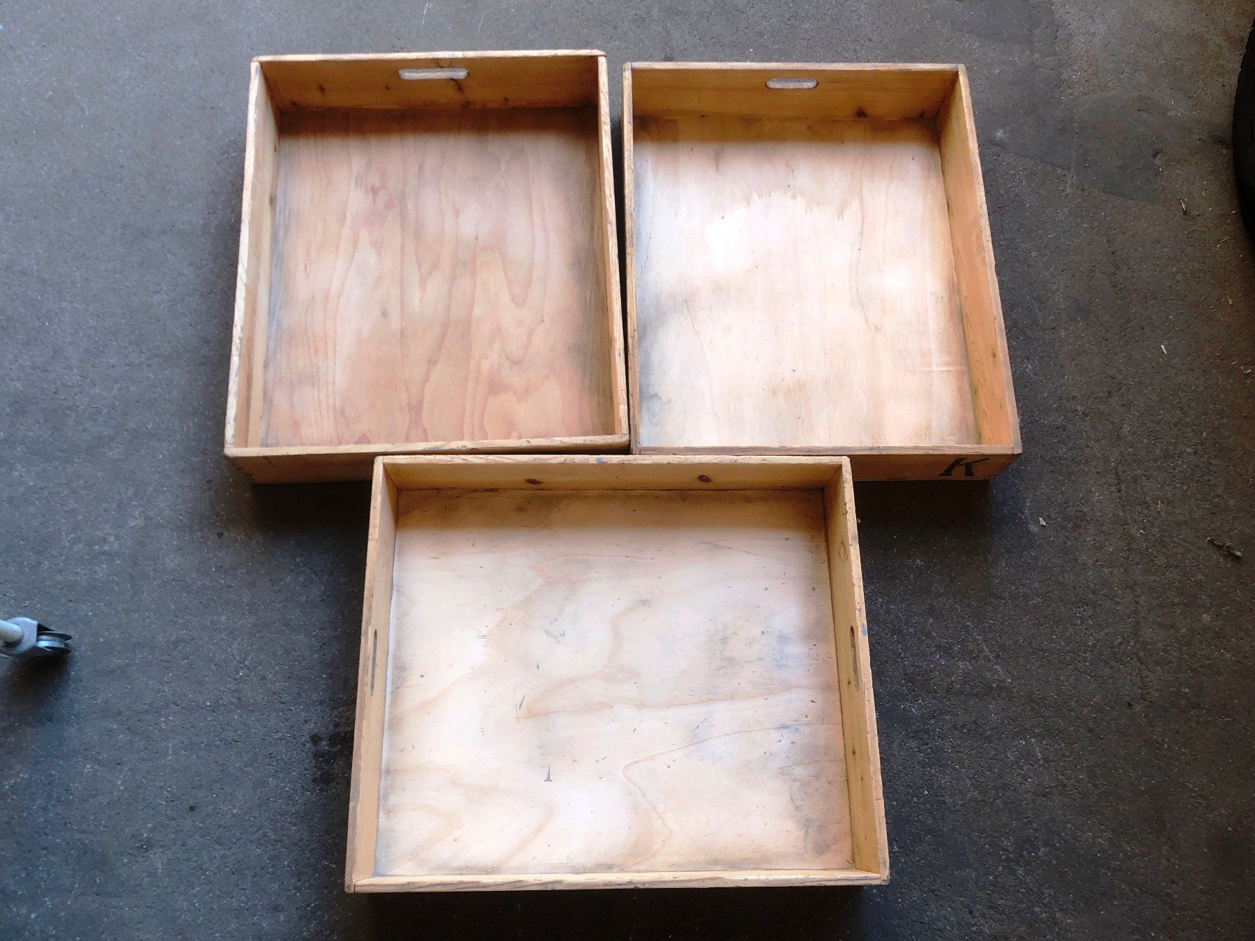 Mobili & Arredamento: Rollwagen Vintage mit 3 Holzboxen – Usato da Laufenburg venduto da industrial-silence 5